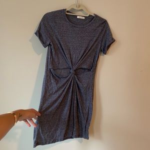 cut out t-shirt dress